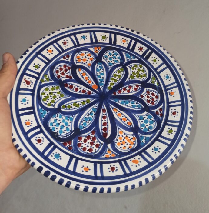 صحن مسطح 20 سم ∅ توركواز plat